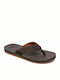 Coastal Oasis Herren Flip Flops Braun