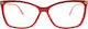 Gucci Weiblich Kunststoff Brillenrahmen Rot GG0...