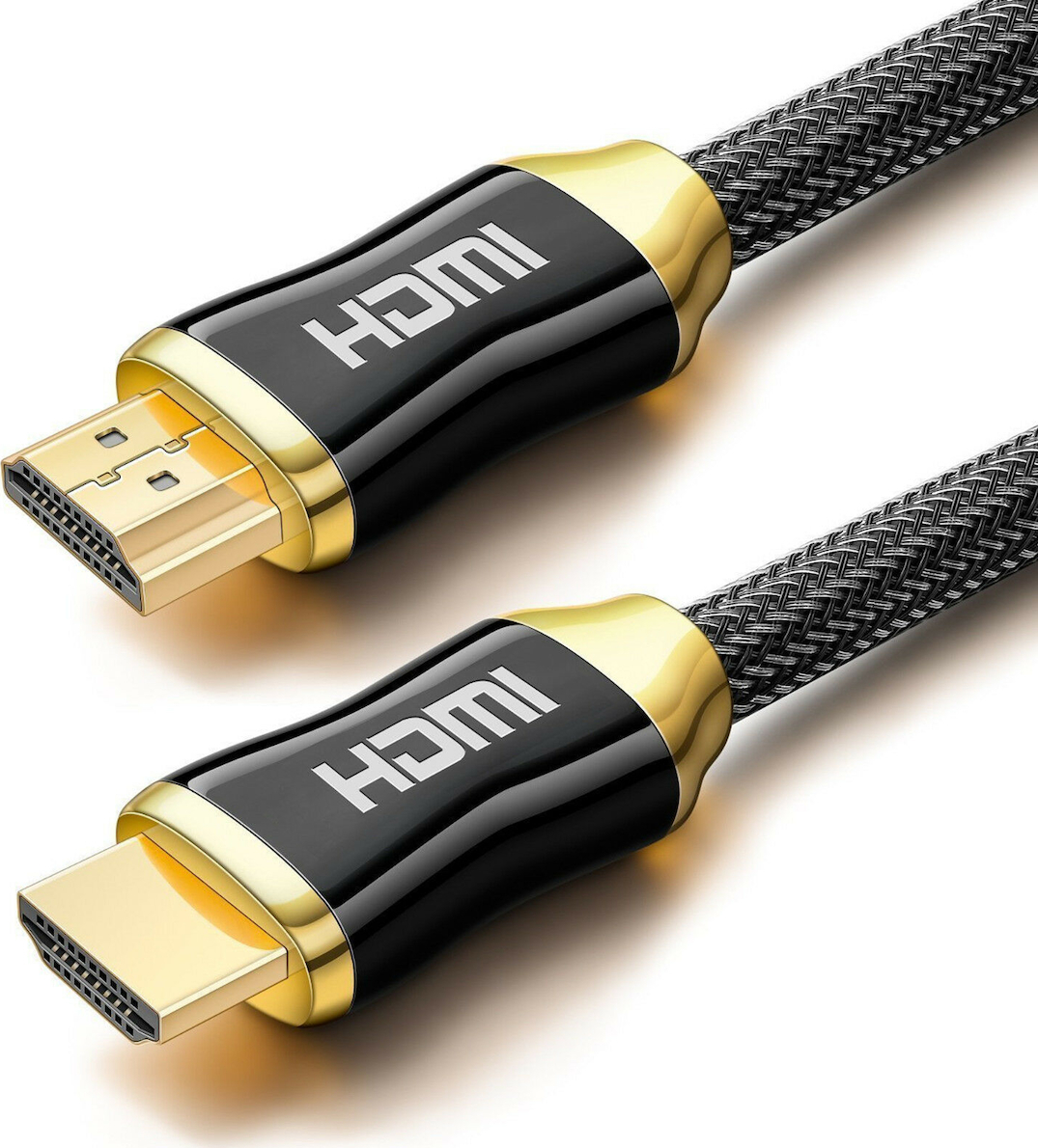 HDMI 2.0 Braided Cable HDMI male - HDMI male 10m (Premium) - Skroutz.gr