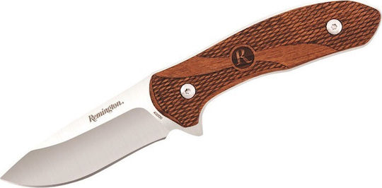 Remington Heritage Series Fixed Blade Μαχαίρι Καφέ σε Δερμάτινη Θήκη R40000-B