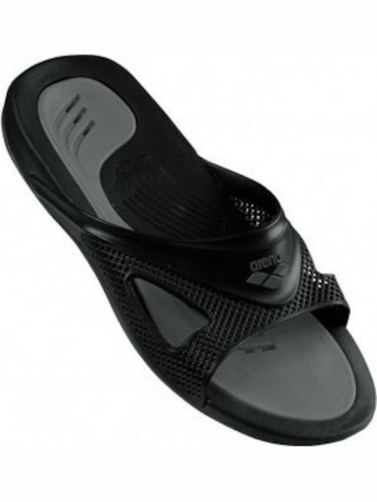 Arena Hydrofit Hook Men's Slides Black