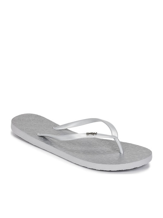 Roxy Viva Iv Σαγιονάρες σε Ασημί Χρώμα ARJL1006...