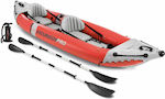 Intex Excursion Pro 68309 Φουσκωτό Kayak Θαλάσσης 2 Ατόμων Κόκκινο