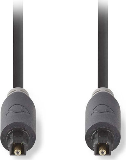 Nedis Optical Audio Cable TOS male - TOS male Μαύρο 3m (CABW25000AT30)