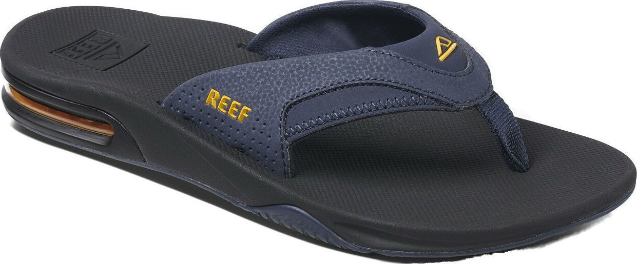 reef fanning tan blue