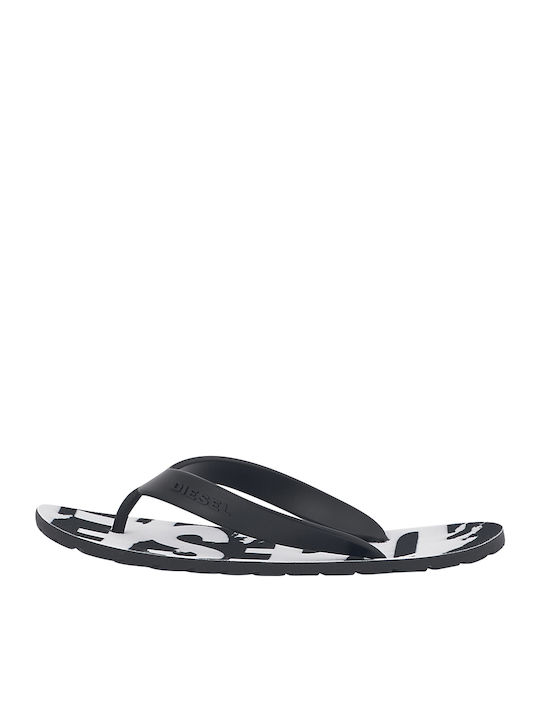 Diesel Plaja Splish Women's Flip Flops Black