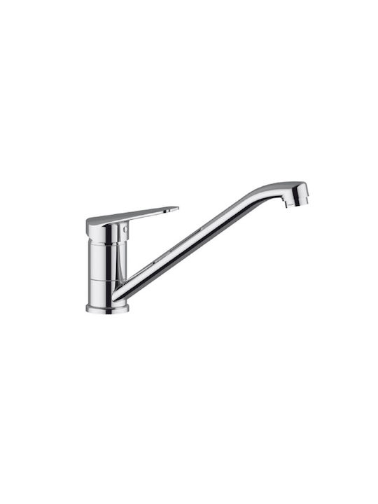 Ottone Meloda Arte Kitchen Counter Faucet Silver