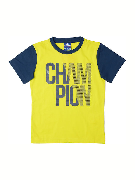Champion T-shirt Κίτρινο