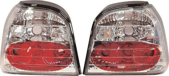 Autoline Πίσω Φανάρια για Volkswagen Golf 2τμχ