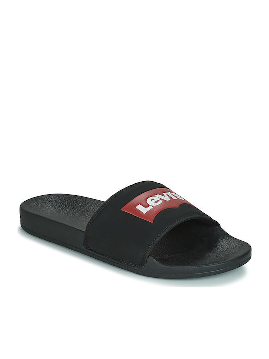 Levi's June Batwing Herren-Sandalen Schwarz