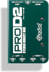 Radial Pro D2 Παθητικό DI Box 2 Καναλιών