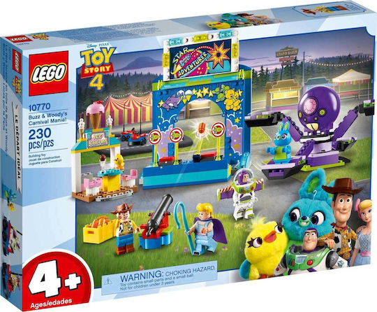 LEGO Toy Story 4 Buzz & Woody's Karnevalsmania Für 4+ Jahre
