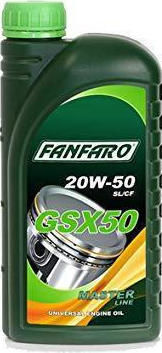 Fanfaro GSX Car Lubricant 20W-50 1lt