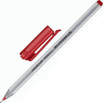 Pensan Στυλό Ballpoint 1.0mm με Κόκκινο Mελάνι Triball