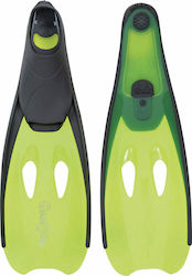 Salvas Cancun Kids Swimming / Snorkelling Fins Medium Light Green 52017