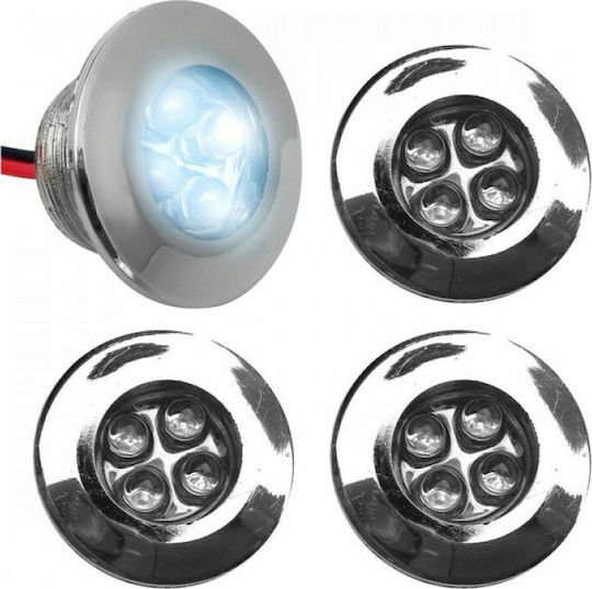 Simoni Racing Led Sideskirt White Εσωτερικός Διακοσμητικός Φωτισμός Αυτοκινήτου Λευκό