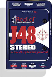 Radial J48 Stereo Ενεργό DI Box 2 Καναλιών με Phantom Power Radial J48 Stereo Ενεργό DI Box 2 Καναλιών με Phantom Power