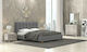 Schlafzimmer Set No 62 Dark Grey 150x200cm 5Stück