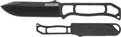 Ka-Bar Becker Skeleton Knife Black with Blade made of Stainless Steel in Sheath