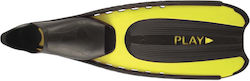 Salvas Play Swimming / Snorkelling Fins Medium Yellow