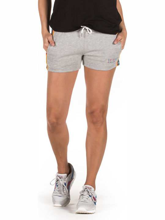 Superdry Carly Carnival Women's Sporty Shorts Gray