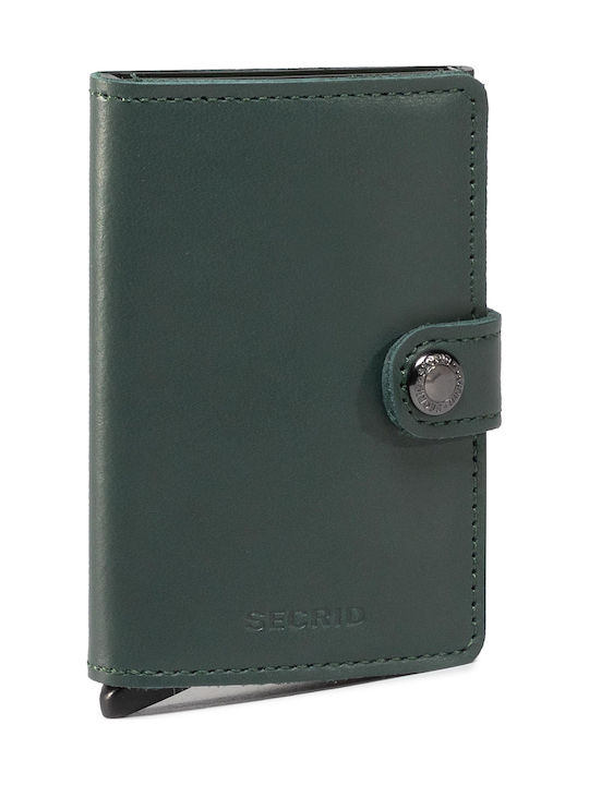 Secrid Miniwallet Δερμάτινο Ανδρικό Πορτοφόλι Κ...