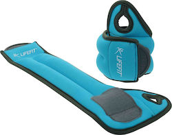 Lifefit Neoprene Wrist & Ankle Weights 2 x 1kg