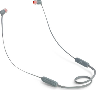 JBL Tune 110BT In-ear Bluetooth Handsfree Ακουστικά Γκρι