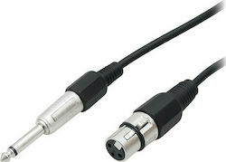 Blow XLR female - 6.3mm male DM43