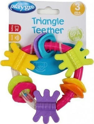 Playgro Teething Rattle made of Plastic for 3 m+ 1pcs 4184206