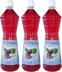 Πάρος Red Vinegar Ξίδι Σπέσιαλ Πλαστική Φιάλη 3 Τεμάχια 1170ml