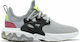 Nike Kids Sports Shoes Running Presto React Gray