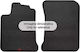 Lampa Front Mats 2pcs Tray Type for Mercedes-Benz Viano 2014+ Black