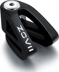 Zovii ZV6 Motorcycle Disc Brake Lock with 6mm Pin in Black