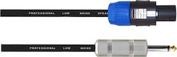 Audio Master Speakon male - 6.3mm male 5m TLC1595
