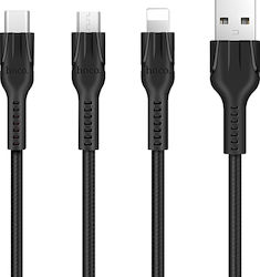 Hoco U31 Benay Плетена USB към Lightning / Type...