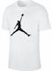 Jordan Jumpman SS Crew Herren Sport T-Shirt Kurzarm Weiß