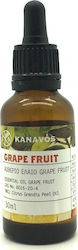 Kanavos Ätherisches Öl Grapefruit mit Tropfenzähler 30ml