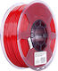 Esun PETG 3D Printer Filament 1.75mm Fire Engine Red 1kg