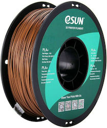 Esun PLA+ Filament pentru imprimante 3D 1.75mm Maro 1kg