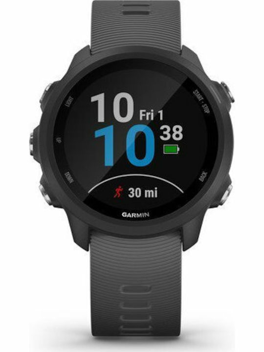 Garmin Forerunner 245 42mm Smartwatch mit Pulsmesser (Gray)