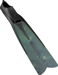 Seac Talent Freediving / Fishing Fins Long Camo Green