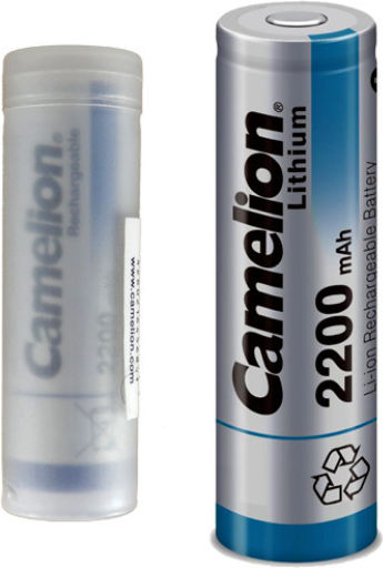Camelion Rechargable Battery 18650 Li-ion 2200mAh 3.7V 1pcs