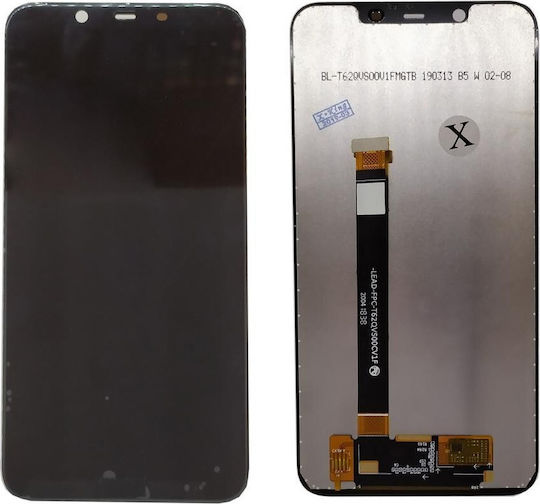Nokia O ecran cu Mecanism Tactil pentru Nokia 8.1 (Negru)