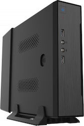 CoolBox IPC-2 Mini Tower Κουτί Υπολογιστή Μαύρο