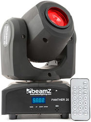 BeamZ Φωτορυθμικό Spot LED DMX με Ρομποτική Κεφαλή Panther 25 CREE RGB με Τηλεχειριστήριο