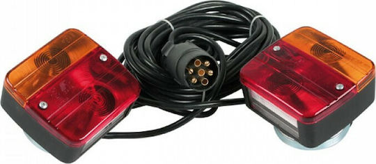 Lampa Σετ Φώτα Τρέιλερ Αδιάβροχα Pronto-Fari με Μαγνήτη 12V 2τμχ