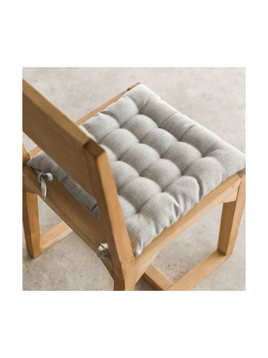 Gofis Home Μαξιλάρι Καρέκλας Κήπου Hygg 213 15 Light Grey 43x43εκ.