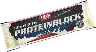 Best Body Nutrition Hardcore Protein Block Μπάρα Πρωτεΐνης με Γεύση Βανίλια 90gr