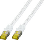 EFB S/FTP Cat.7 Καλώδιο Δικτύου Ethernet 7.5m Λευκό